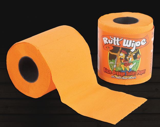 Hunter-orange toilet paper: ‘It’s safer than white’