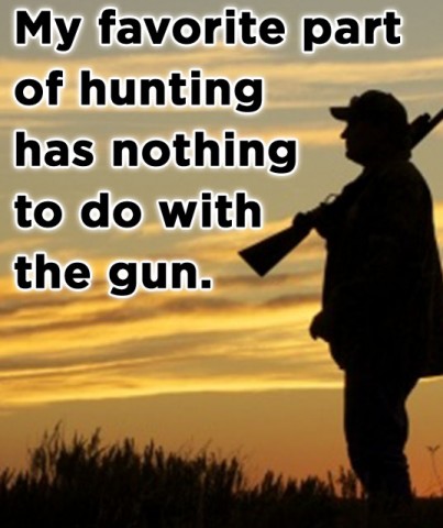 My favorite part of hunting…