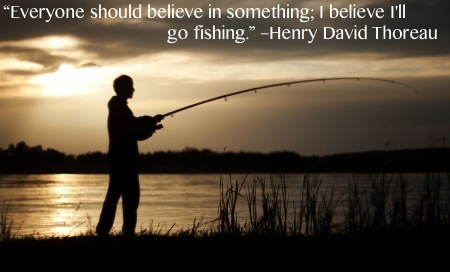 Believe in fishing